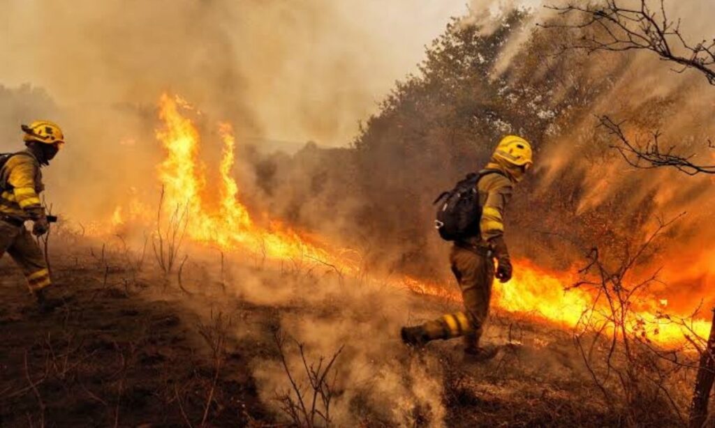 incendio en Almería