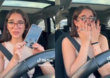 Tiktoker explota en llanto porque a su iPhone no le dura la batería “¡Nadie me ayuda!”