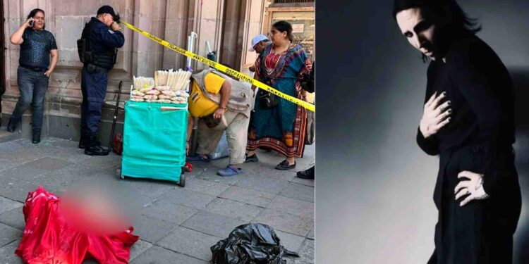 Dejan Cabeza de Vaca en Catedral de San Luis Potosí Previo al Concierto de Marilyn Manson