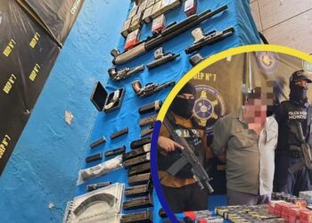 Cae un hombre con gran arsenal de armas y municiones durante operativo en Danlí