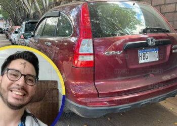 Inspeccionan carro del médico que fue raptado y dejado muerto en un sector de la capital