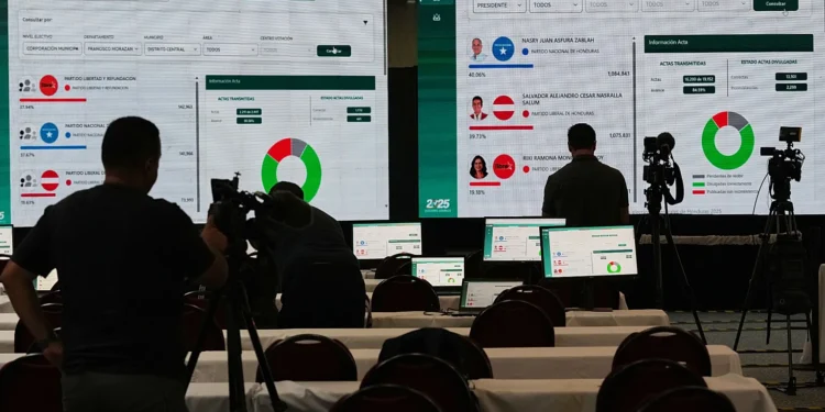 Honduras conocerá esta noche a su nuevo presidente; la declaratoria se emitirá con los datos que hasta el momento se tienen