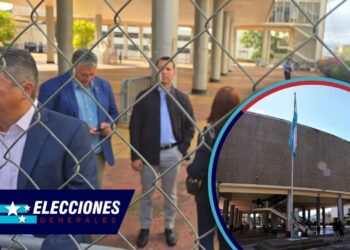 Bancadas opositoras se toman los bajos del CN ante un eventual intento de anular elecciones