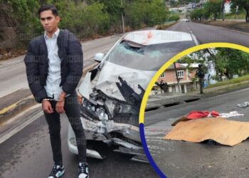 Detienen a conductor que intentó huir tras arrollar a motociclista en el Anillo Periférico