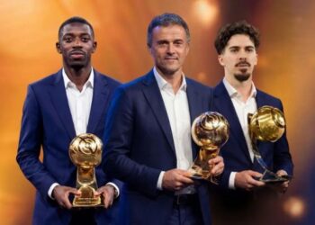 El PSG reina con siete premios en los Globe Soccer Awards 2025