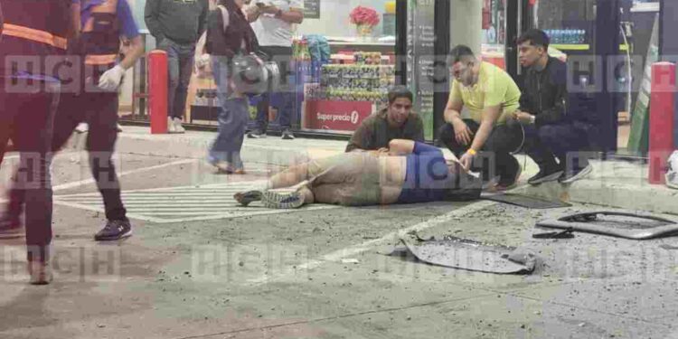 accidente el col. Kennedy