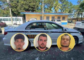 Policía captura a tres presuntos integrantes de banda criminal en La Ceiba