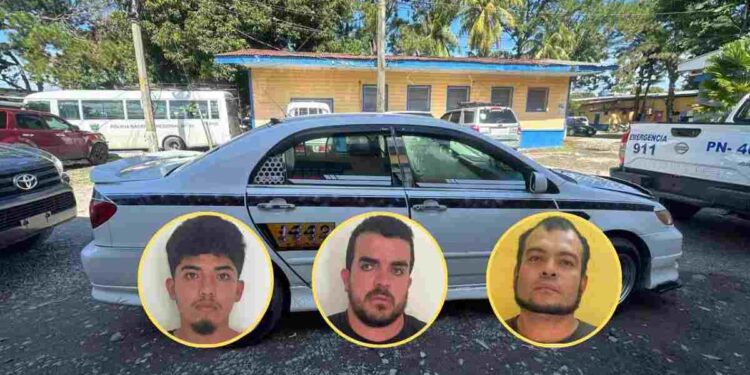 Policía captura a tres presuntos integrantes de banda criminal en La Ceiba