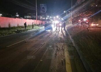 Empleado de Injupemp perece en el Anillo Periférico, tras celebrar cena navideña | Móvil Emergencia TGU