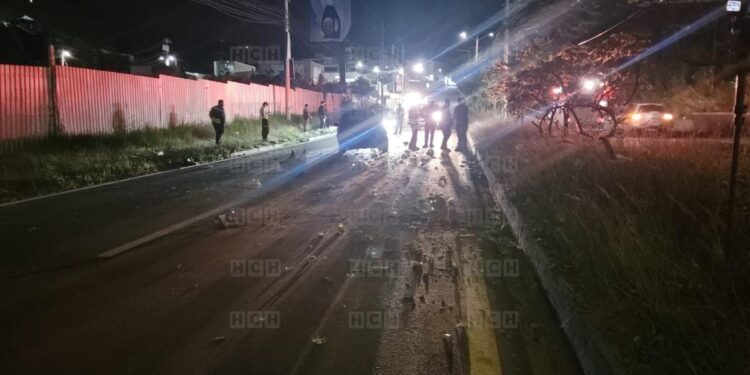 Empleado de Injupemp perece en el Anillo Periférico, tras celebrar cena navideña | Móvil Emergencia TGU