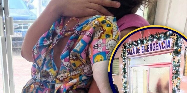 ¡Condenable! Salvaje sujeto, quemó la boca de su hijastro de 2 años con un tizón y le fracturó brazo y pierna