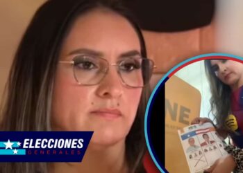 “Me emocioné y no me fijé”, señala la hondureña viralizada por un “doble voto”