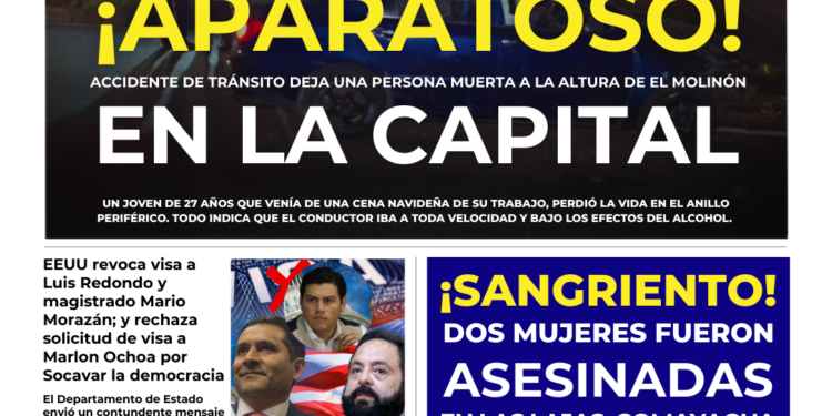 Portada de HCH sábado 20 de diciembre de 2025