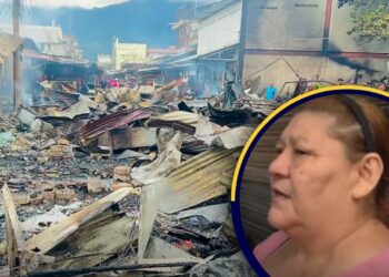 “Quedé en la calle, lo perdí todo”: Locatarios del mercado Medina tras incendio que se llevó todo