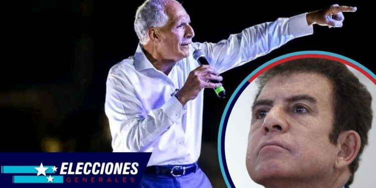 ¡Con casi el 100% de actas! Asfura sigue aventajando a Nasralla en conteo electoral