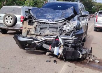 ¡Desgracia! Motociclista perece tras brutal choque en Juticalpa