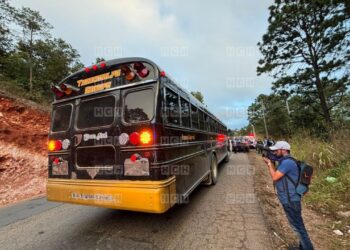 ¡No fue asalto! Sicarios subieron al bus para asesinar pareja de Güinope