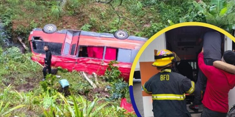 ¡Tras amenizar fiesta! Banda musical sufre aparatoso accidente en Intibucá