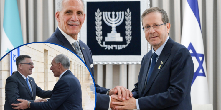 Asfura se reúne con Canciller y Presidente de Israel y logra importantes acuerdos para un futuro de “tranquilidad y paz” para ambas naciones