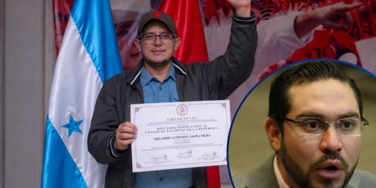 Diputado Casaña arremete contra Jorge Cálix: “La verdad es irrenunciable, usted no fue electo por nadie”