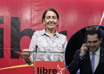 Melbi Ortiz, la diputada del Partido Libertad y Refundación que votó por el nacionalista Tomás Zambrano