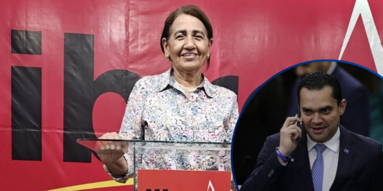 Melbi Ortiz, la diputada del Partido Libertad y Refundación que votó por el nacionalista Tomás Zambrano
