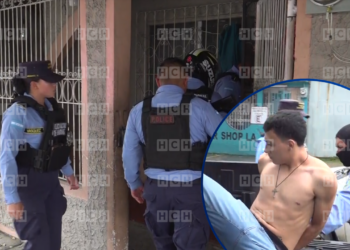 ¡Horroroso! Sujeto es capturado tras dispararle a su pareja frente a sus cuatro hijos en el barrio Barandillas, SPS