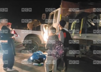 Un hombre queda sin vida bajo las llantas de una unidad pesada tras quíntuple colisión en la vuelta de Los Hornos, Copán