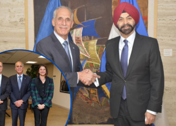 Nasry Asfura se reúne con el presidente del Banco Mundial y vicepresidentes del Banco Interamericano de Desarrollo a 14 días de asumir el poder
