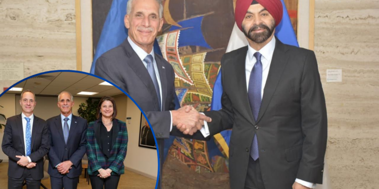 Nasry Asfura se reúne con el presidente del Banco Mundial y vicepresidentes del Banco Interamericano de Desarrollo a 14 días de asumir el poder
