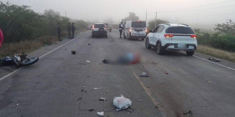 Accidente vial cobra la vida de dos personas en Olanchito