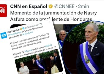 Así reacciona el mundo a investidura de Nasry Asfura