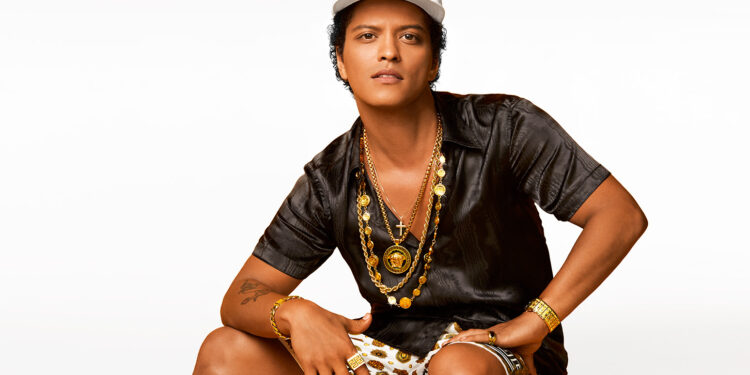 Bruno Mars reveló la portada de su primer disco en 10 años