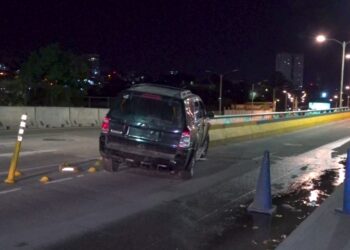 Borracho al volante terminó su marcha en puente de la 21 de octubre | Móvil Emergencia TGU