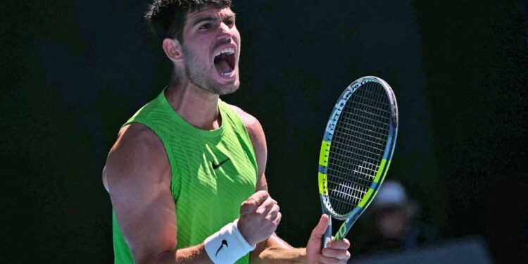Carlos Alcaraz vuelve a cuartos de final en el Abierto de Australia