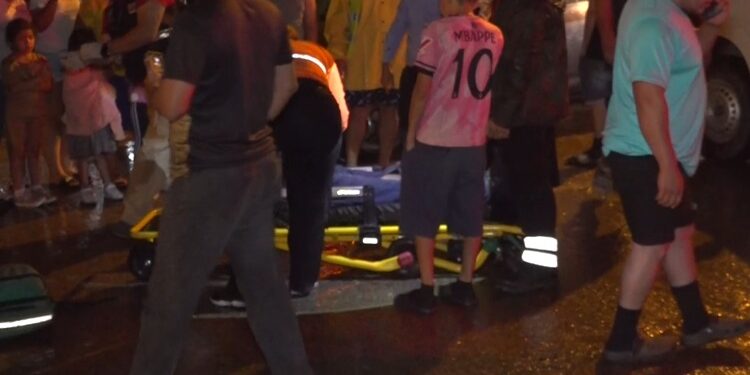 Conductor se da a la fuga tras “levantar” a motociclista en la 27 calle | Móvil Emergencia SPS