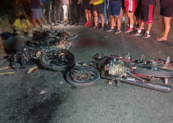 La muerte anda en dos ruedas… Dos motociclistas fallecen y una persona herida deja accidente de tránsito en Marcovia, Choluteca