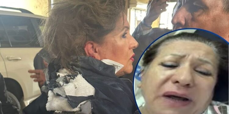 Desde el hospital, diputada Gladis Aurora dice no odiar a quienes lanzaron explosivo: “Los bendigo”