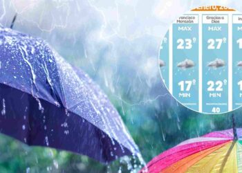 Masa de aire frío provocará lluvias fuertes y descenso de temperaturas en varias regiones del país