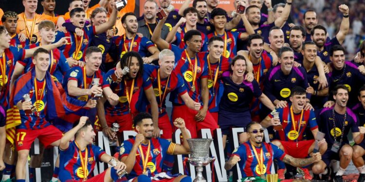 El Barça derrota al Real Madrid es nuevo campeón de la Supercopa 2026