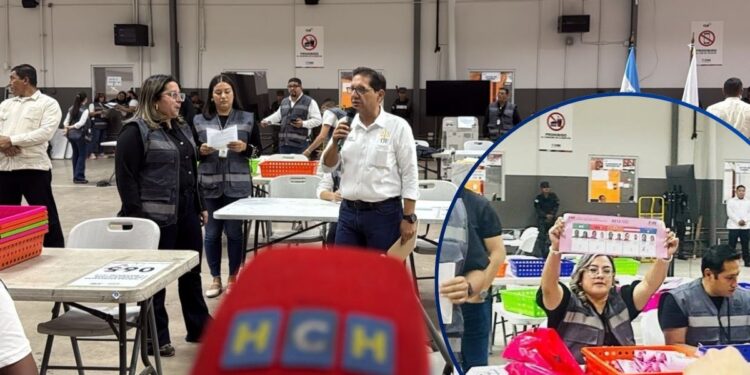 En su segundo día, prosigue escrutinio jurisdiccional ordenado por el TJE