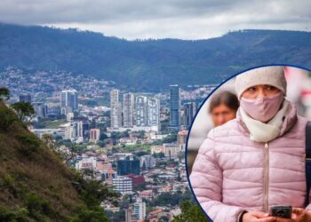 “Heladito” seguirá el clima este viernes, con lluvias moderadas en algunos sectores