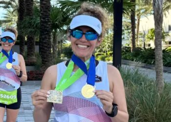 Corredora hondureña gana primer lugar en la Life Time Miami Tropical