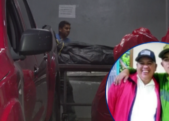 Ingresan a la morgue capitalina los restos de padre e hijo asesinados en una zona montañosa de Danlí, El Paraíso