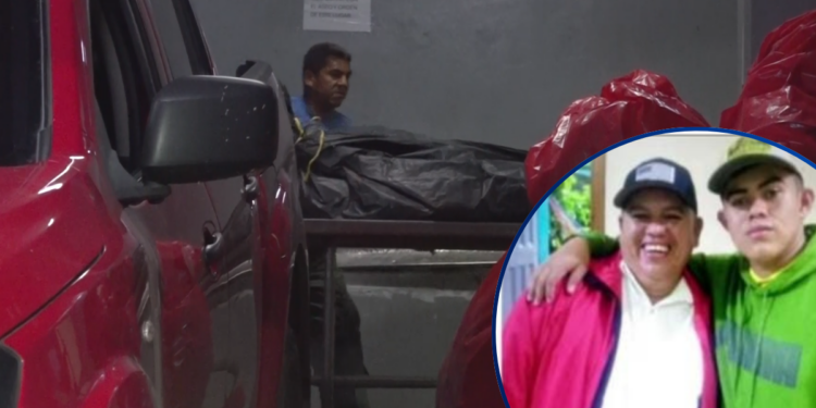 Ingresan a la morgue capitalina los restos de padre e hijo asesinados en una zona montañosa de Danlí, El Paraíso