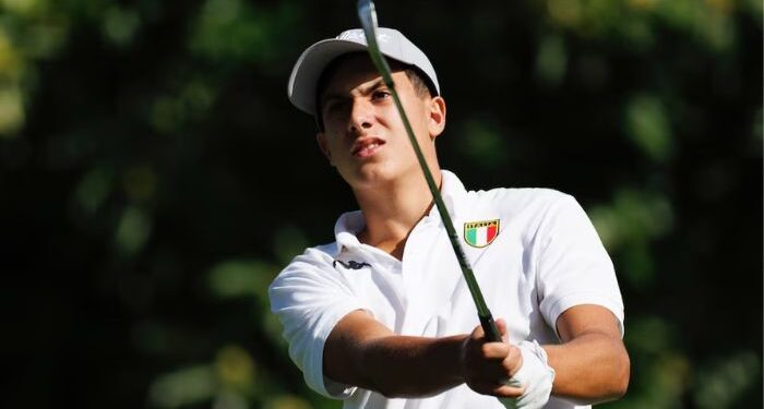 La promesa del golf Emanuele Galeppini de 16 años, murió en el trágico incendio en un bar de Suiza