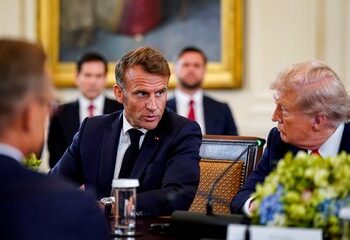 Macron alerta del distanciamiento de EE. UU. y denuncia desprecio al derecho internacional