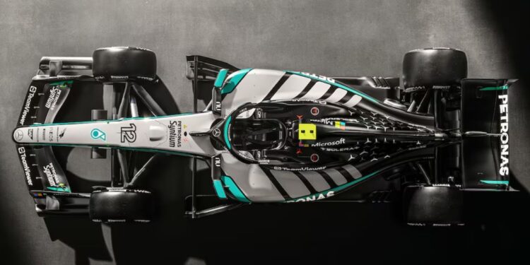 Mercedes presenta su coche para la temporada 2026 de la F1