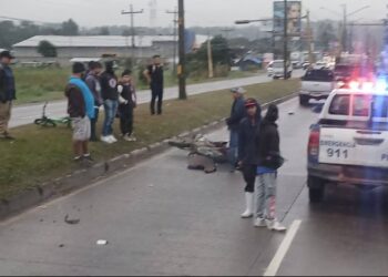 ¡Lamentable! Motociclista perece tras chocar con rastra en la CA-5, Siguatepeque