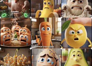 ¡Regaños de frutas! El increíble trend usando IA en TikTok